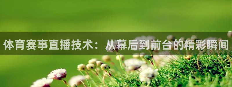 体育赛事直播技术：从幕后到前台的精彩瞬间